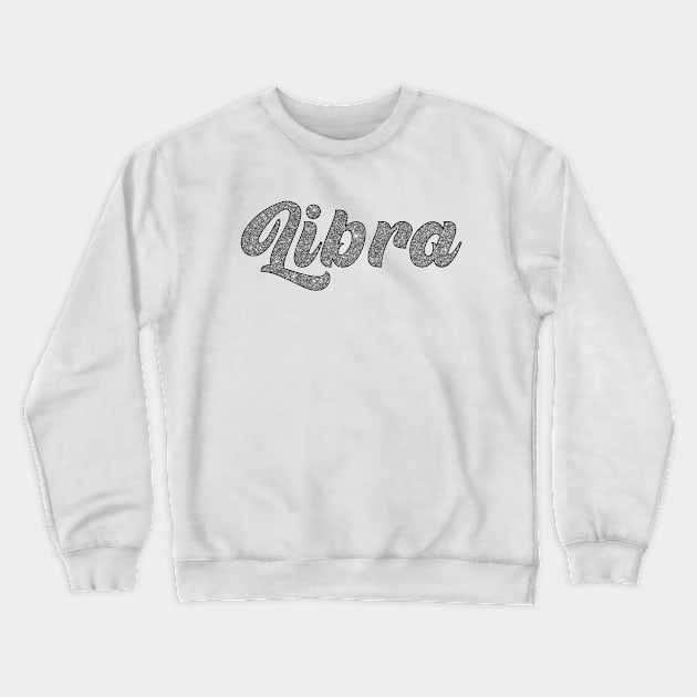 Libra Glitter Crewneck Sweatshirt by lolsammy910